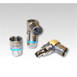 PRESA TV A 90° 75 OHM AD AVVITARE SU CAVO DIAMETRO 5mm
