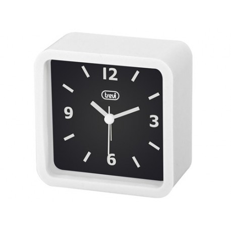 OROLOGIO AL QUARZO CON SVEGLIA TREVI SL 3820 BIANCO