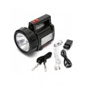 FARO TORCIA LED RICARICABILE A LED 10 WATT+ LANTERNA+ POWERBANK DOOMSTER TREKK