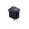 INTERRUTTORE A BASCULA UNIPOLARE NERO ON-OFF