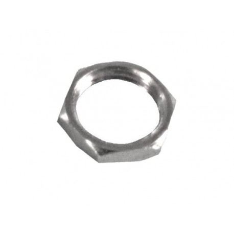 GHIERA ESAGONALE IN METALLO PER CONNETTORE \'\'F\'\' UNIVERSALE
