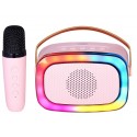 ALTOPARLANTE PORTATILE 10W BLUETOOTH USB MICRO SD AUX-IN TREVI XR 8A01 MINI PARTY ROSA