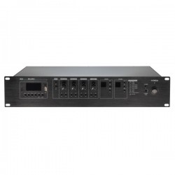 AMPLIFICATORE MIXER LETTORE USB/BLUETOOTH/FM DA 120 WATT A 2 ZONE