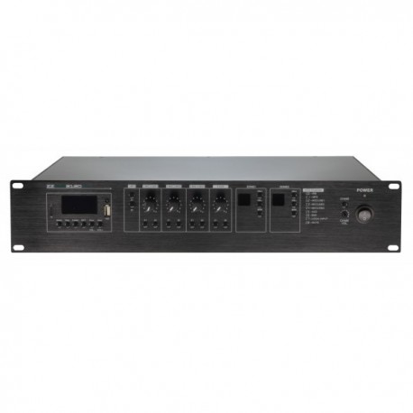 AMPLIFICATORE MIXER LETTORE USB/BLUETOOTH/FM DA 120 WATT A 2 ZONE