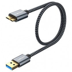 CAVO USB PER HARDISK TELATO 3.0 LUNGHEZZA 0,5 METRI