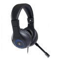 CUFFIA PER PC CABLATA CON JACK DA 3,5 mm CON MICROFONO COLORE NERO