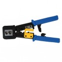 PINZA A CRIMPARE CON CRICCHETTO PER SPINE MODULARI PASSANTI