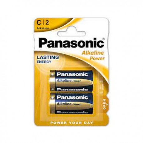 MEZZA TORCIA ALCALINA C PANASONIC ALKALINE POWER BLISTER DA 2PCS