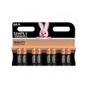 PILA ALCALINA STILO AA DURACELL SIMPLY (BLISTER 8PZ) MN 1500