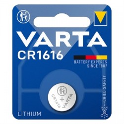 PILA BOTTONE LITIO CR1616 VARTA