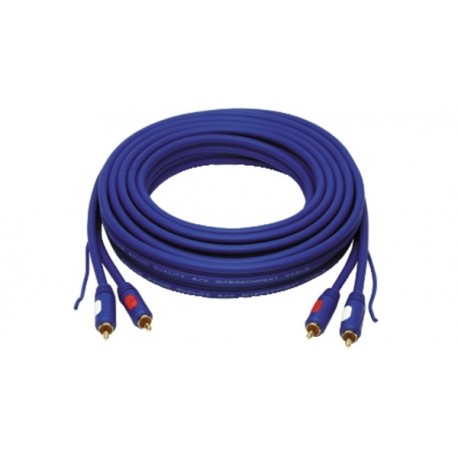 CAVO AUDIO HOME/CAR LUNGHEZZA 5 METRI COLORE BLU