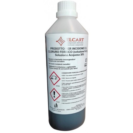 CLORURO FERRICO LIQUIDO 1 LT.