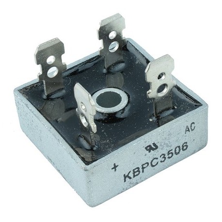 PONTE DI DIODO KBPC3506 PD 35AMPER 600VOLT FASTON