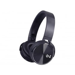 CUFFIA DJ DIGITAL STEREO WIRELESS MICROFONO AUX-IN TREVI DJ 12E50 BT NERO