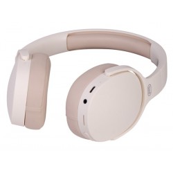 CUFFIA DJ DIGITAL STEREO WIRELESS TREVI DJ 12E45 BT CREMA