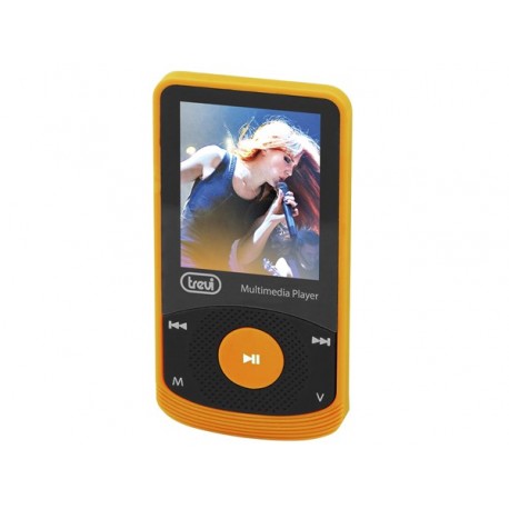 LETTORE MP3 PORTATILE SLOT MICRO SD TREVI MPV 1725 SD ARANCIO