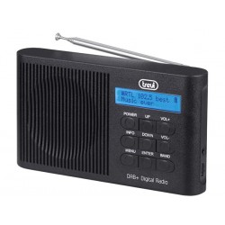 RADIO DIGITALE PORTATILE DAB DAB+ FM RDS TREVI DAB 7F91 R