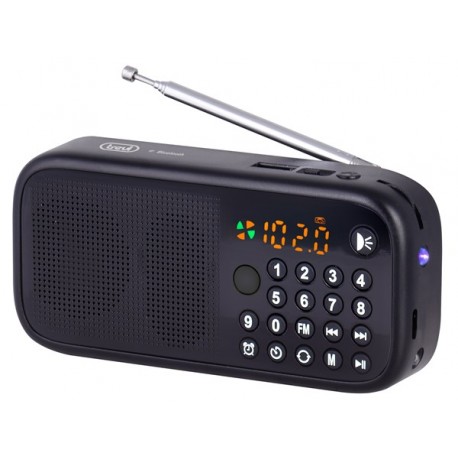 RADIO PORTATILE WIRELESS MP3 USB MICRO SD TREVI DR 7F40 BT