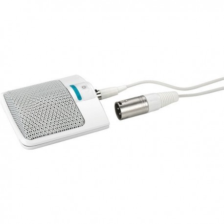 MICROFONO AMBIENTALE LOW-CUT E SMORZAMENTO 10DB BIANCO
