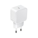 CARICATORE DI RETE USB-C 30 WATT POWER DELIVERY COLORE BIANCO