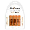 BLISTER DI 4 BATTERIE NI-MH AA 1.2VOLT DIGITAL 1800