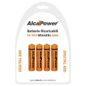 BLISTER DI 4 BATTERIE NI-MH AAA 1.2VOLT DIGITAL 800