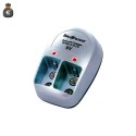 CARICABATTERIA DA MURO COMPATTO PER 9V Ni-Cd Ni-MH