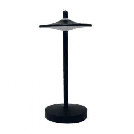 LAMPADA DA TAVOLO IN ALLUMINIO A BATTERIA 1W ANTRACITE SAKÈ