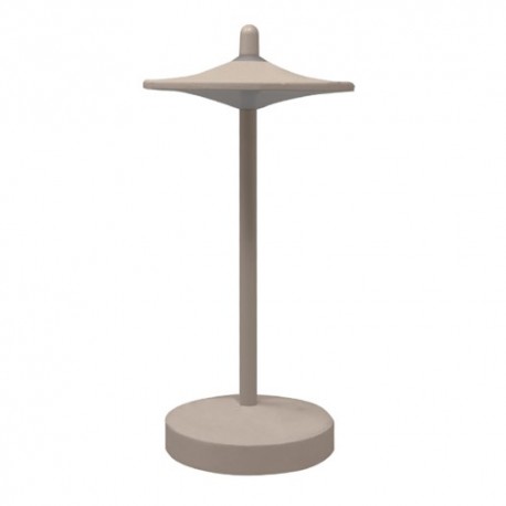 LAMPADA DA TAVOLO IN ALLUMINIO A BATTERIA 1W SABBIA SAKÈ