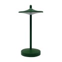 LAMPADA DA TAVOLO IN ALLUMINIO A BATTERIA 1W SAKÈ VERDE