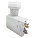 LNB DCSS 16 - LNB DCSS 16 + 3 LEGACY CON FILTRO LTE 1 USCITA PER 16 UTENZE SU SINGOLO CAVO (12 DCSS + 4 SCR) + 32 LEGACY