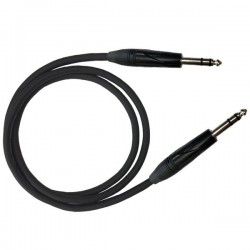 CAVO PER STRUMENTI JACK 6,35mm STEREO- JACK 6,35mm STEREO LUNGHEZZA 5 METRI