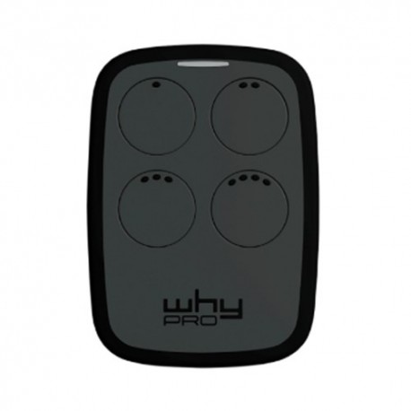 RADIOCOMANDO WHY EVO MULTIFREQUENZA AD AUTOAPPRENDIMENTO COLORE NERO CON VISOR CLIP