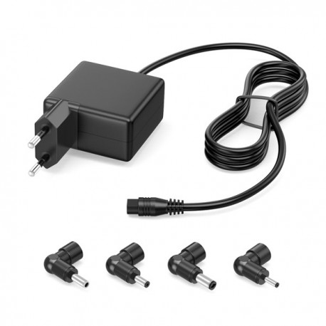ALIMENTATORE ASUS ACER SAMSUNG TOSHIBA 65 WATT CON 4 SPINOTTI