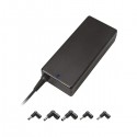 ALIMENTATORE PER NOTEBOOK UNIVERSALE 90 WATT CON 5 SPINOTTI