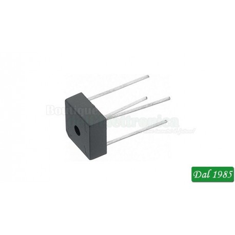 PONTE DI DIODI KBPC604 6A 400V CICUITO STAMPATO