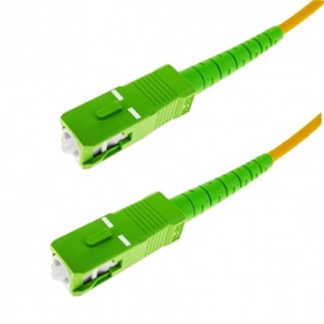 CAVO PATCH FIBRA OTTICA SC/SC MONOMODALE LUNGHEZZA 1 METRO