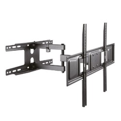 SUPPORTO TV UNIVERSALE DA 30\'\' A 70\'\' 35 KILI FINO A 437mm DAL MURO 3 SNODI ELB-3070