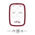 RADIOCOMANDO WHY EVO NOA MULTIFREQUENZA AD AUTOAPPRENDIMENTO LICORICE COLORE ROSSO