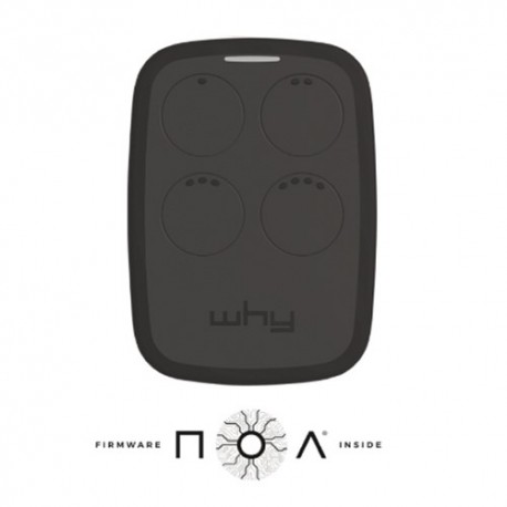RADIOCOMANDO WHY EVO NOA MULTIFREQUENZA AD AUTOAPPRENDIMENTO LICORICE NCOLORE BLACK