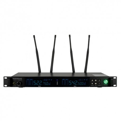 RICEVITORE UHF 2x100 CANALI 515-565 mhz