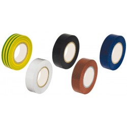 NASTRO ISOLANTE 0,13mmx19mmx25mt AUTOESTINGUENTE COLORE NERO MKC