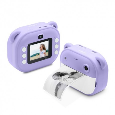 FOTOCAMERA E VIDEOCAMERA ISTANTANEA COLORE VIOLA