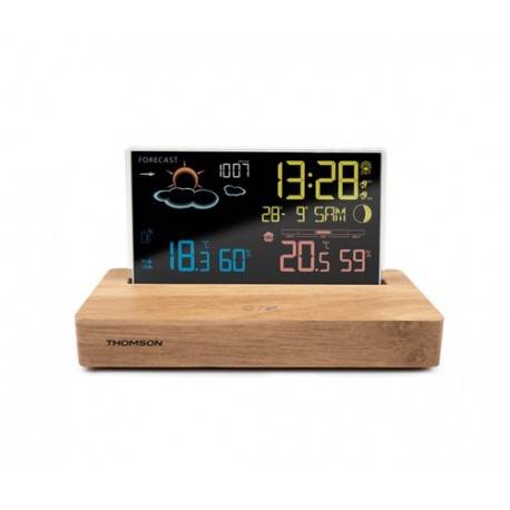 SVEGLIA CON STAZIONE METEREOLOGICA CT 610 THOMSON