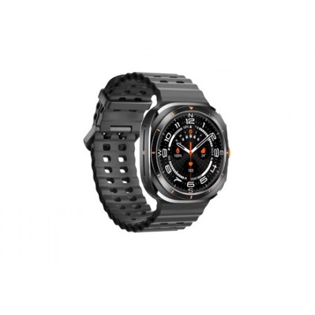 SMARTWATCH MODELLO DUBAI COLORE NERO 49MM DISPLAY HD CINTURINO IN GOMMA