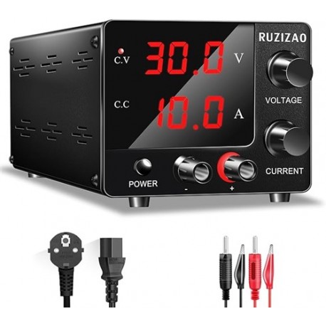 ALIMENTATORE DA LABORATORIO DA 0-30 VOLT 0-10 AMPER