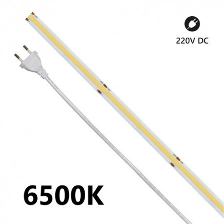 STRISCIA LEDCOB IP65 20m 6500K 220 VOLT 15W/m 1350lm/m