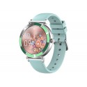 SMARTWATCH ELEGANTE CON FUNZIONE CHIAMATA WIRELESS AMOLED 1,27'' IP67 FIT 245 VERDE TIFFANY