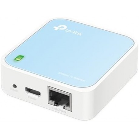 Nano Router Wi-Fi Portatile, N300Mbps,1 Porta Lan/Wan, Access Point E Modalità WISP