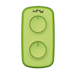 RADIOCOMANDO MINI WHY EVO NOA MULTIFREQUENZA AD AUTOAPPRENDIMENTO COLORE GREEN ACID